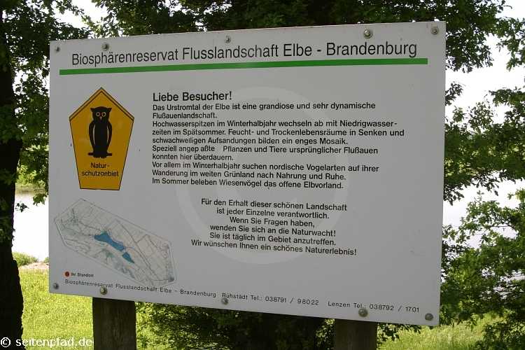 Elbtalaue bei Lenzen &copy seitenpfad.de